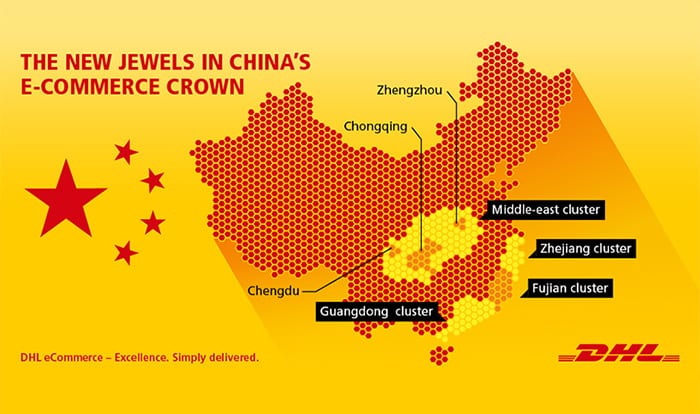 The new jewels in China's e-commerce crown infographic