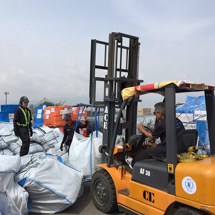 DHL’s logistics skills become invaluable when deploying aid to disaster zones like post-earthquake Nepal