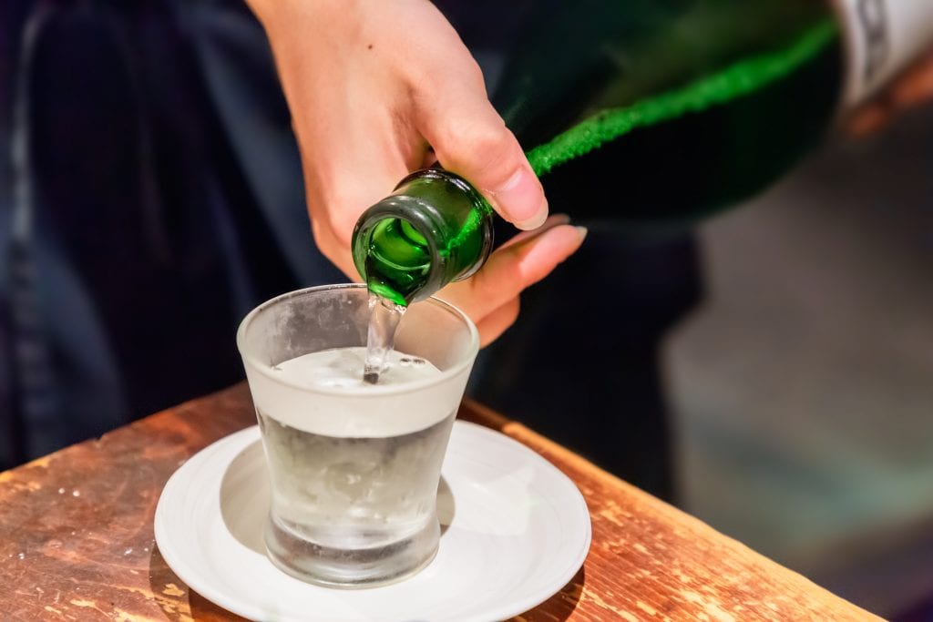 Sake is slowly falling out of favor among the young Japanese.