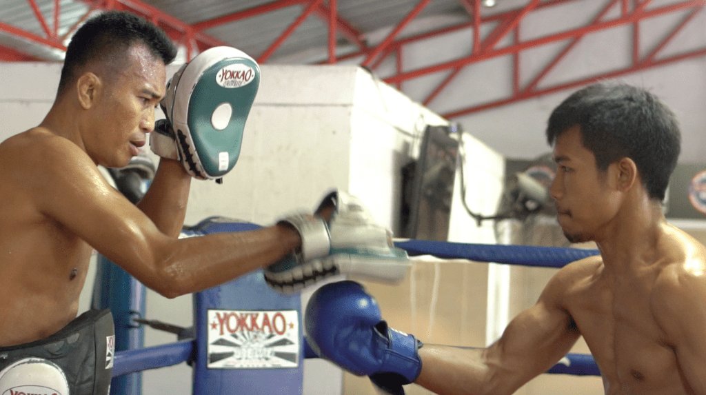 Muay Thai features swift kicks and punches.