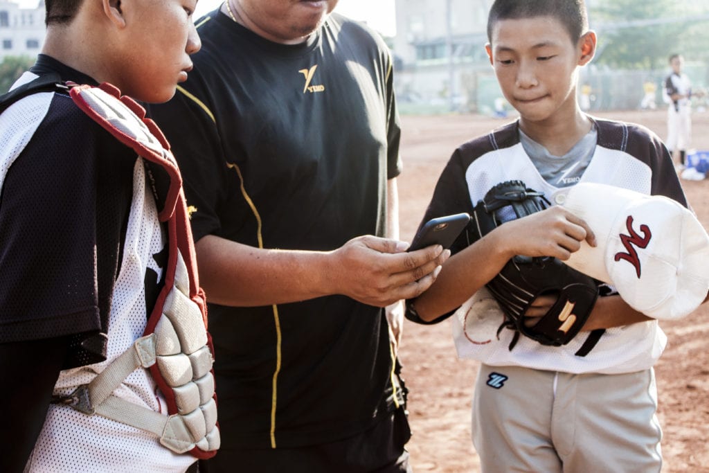 New technology being introduced to baseball players.