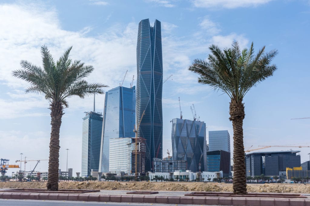 King Abdullah Financial District in Riyadh, Saudi Arabia