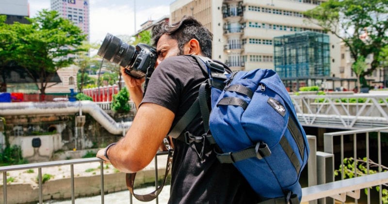 Digital SLR Camera Backpack w/ 15.6