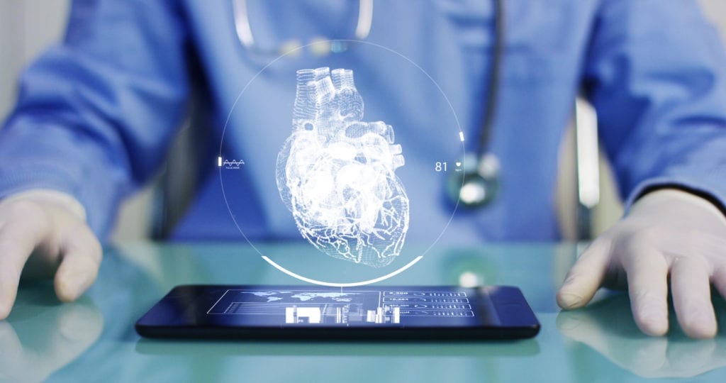 Digital twin technology is able to simulate the physiological processes of a patient's heart.