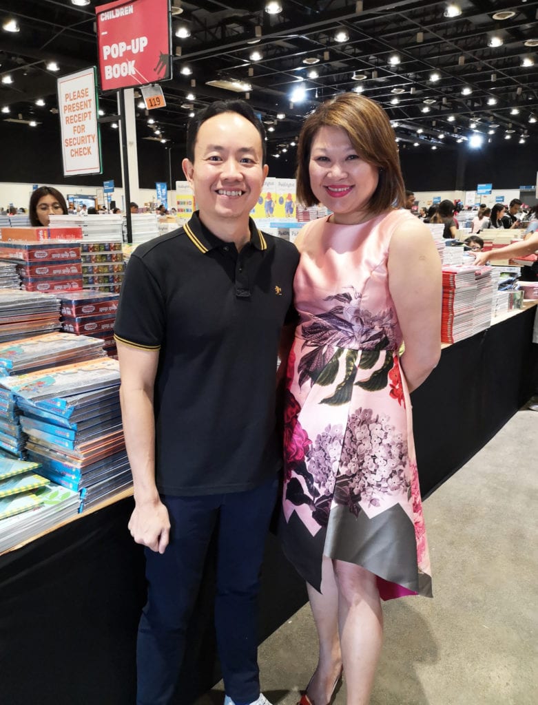 Andrew Yap and Jacqueline Ng, co-founders of Big Bad Wolf Books and BookXcess