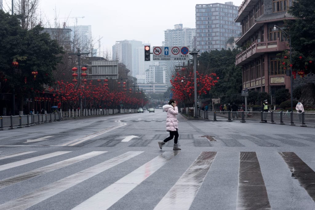 Work has yet to fully resume as many Chinese cities have extended the shutdown to contain the outbreak.