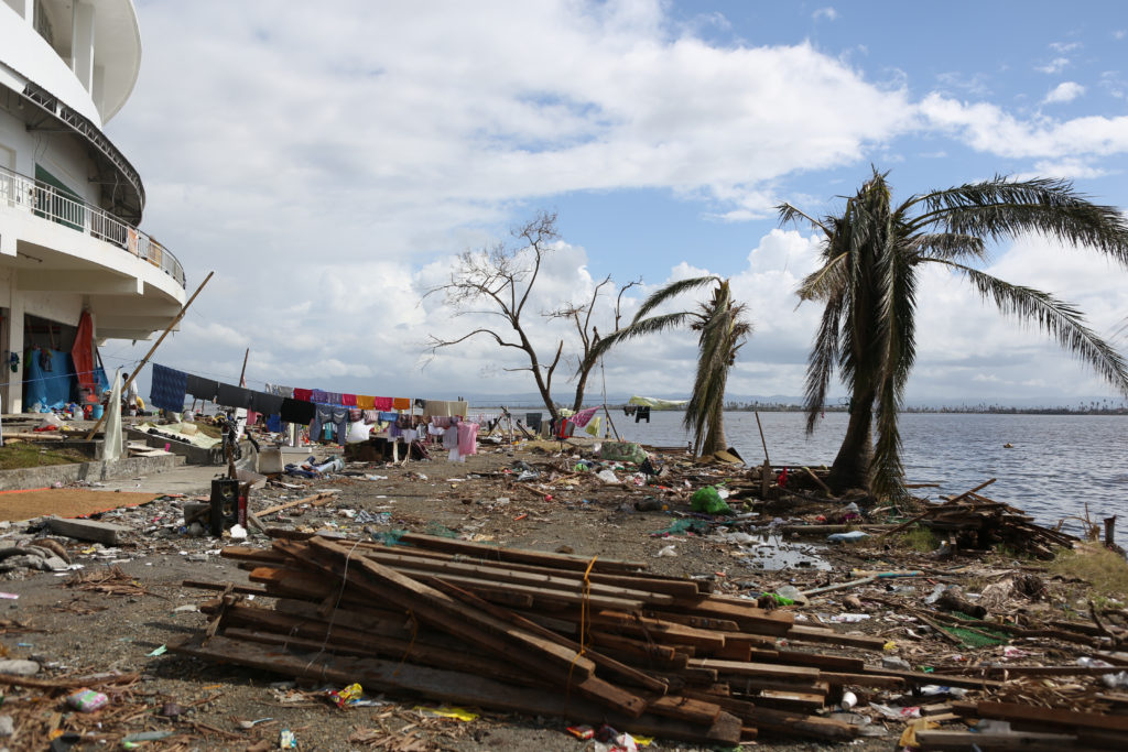 Typhoon Haiyan, which struck the Philippines in 2013, was one of the strongest tropical storms in history.