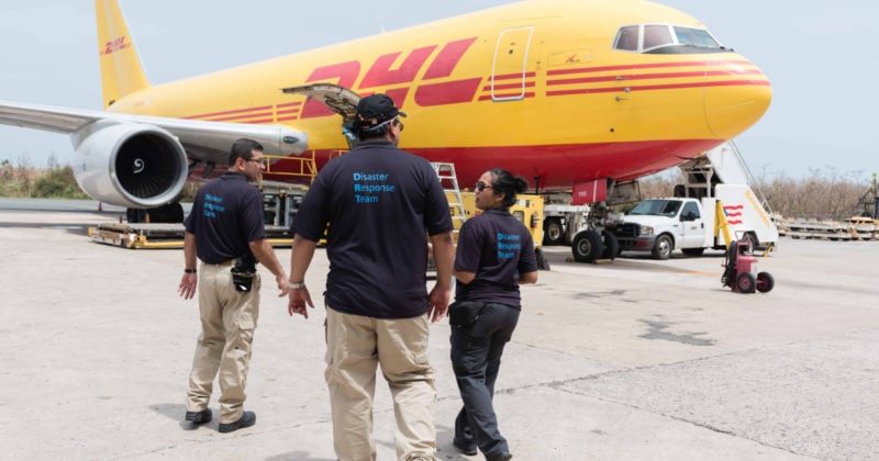 DHL Gohelp disaster aid