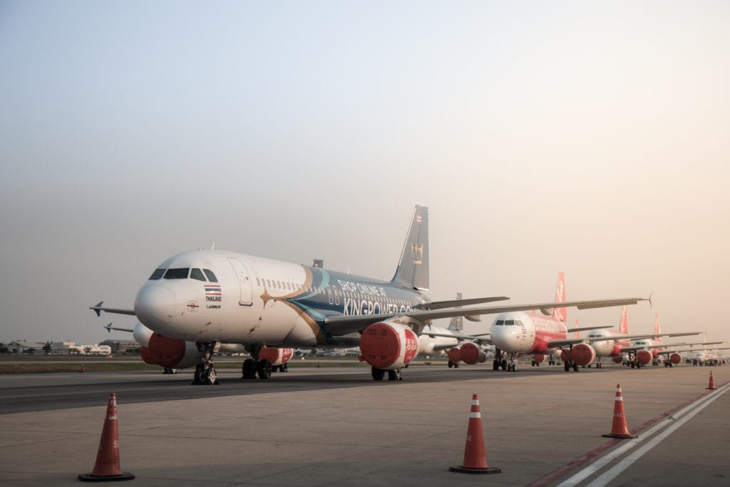 Most airlines have been forced to ground their planes during the pandemic.