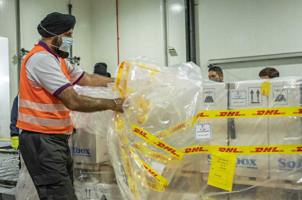 To provide global coverage over the next two years, DHL anticipates in its recently released vaccine whitepaper report that up to 200,000 pallet shippers and 15 million cooling boxes, as well as 15,000 flights will be required across the various supply chain setups.