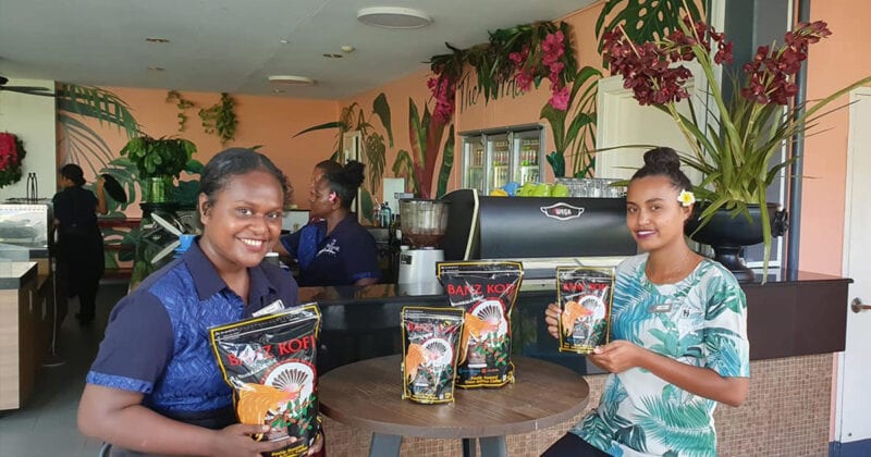 Banz Kofi Mount Hagen coffee