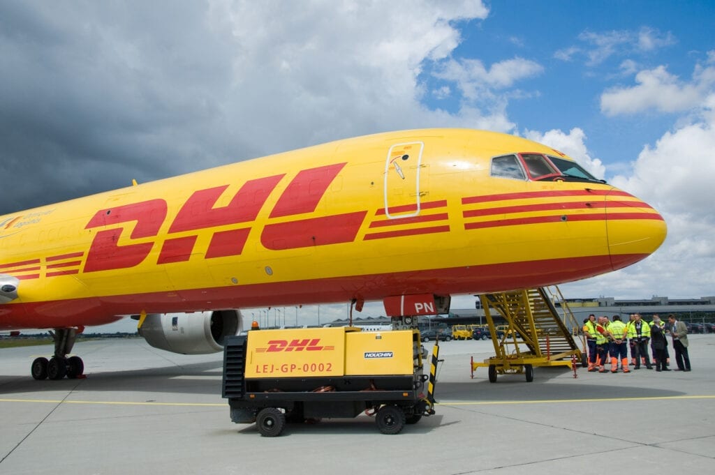 DHL's own cargo freighter makes weekly flights to and from Laos during lockdown. (Image: Shutterstock)