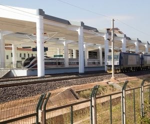 China-Laos railway service launch