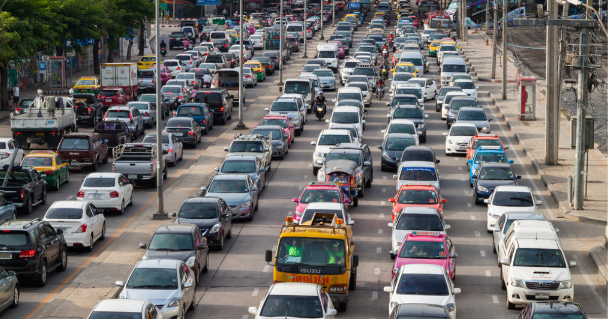 According to the South-Eastern Asia Traffic index 2022, Bangkok came in fourth, as the city with the worst traffic conditions in Southeast Asia.