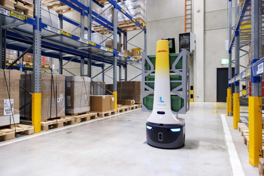 DHL is focusing on automated and robotics solutions to enhance warehouse capabilities.