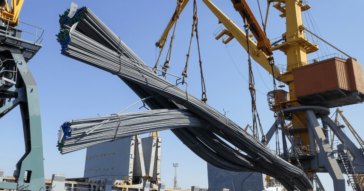 Breakbulk shipping is used to transport large and bulky items, such as building reinforcement and wind turbines individually, without the use of containers.