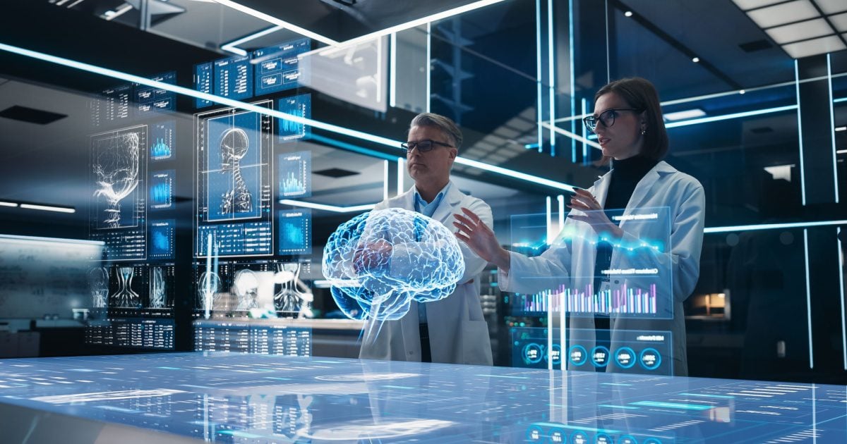 AR is also used to train professionals in fields as complex as medicine.